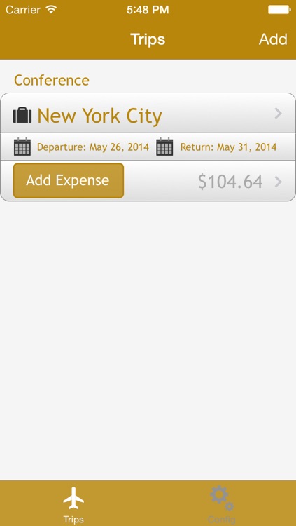 Trip Expenses - App to Track your travel expenses