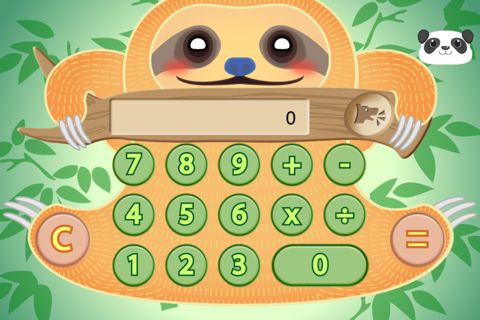 Panda Baby Calculator-Free screenshot 2
