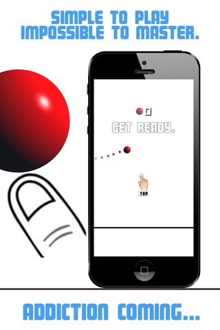 Red Flying Ball screenshot 2