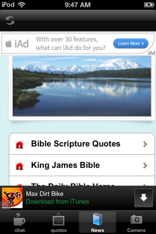 Daily Bible Quotes Chat screenshot 3