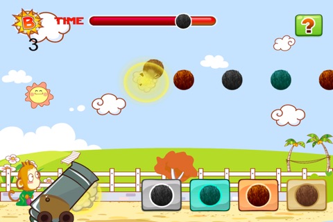 Coconuts blaster - The fast color shooting game - Free Edition screenshot 4