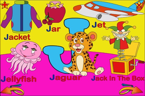 Kids Alphabetic Coloring Game screenshot 2
