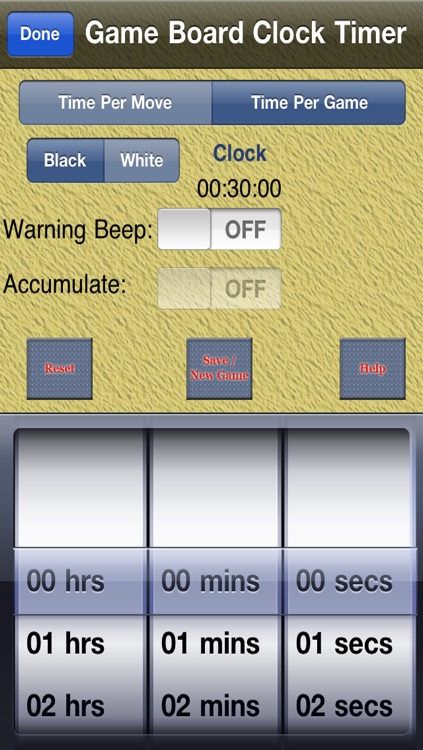 Game Board Clock Timer Free screenshot-3