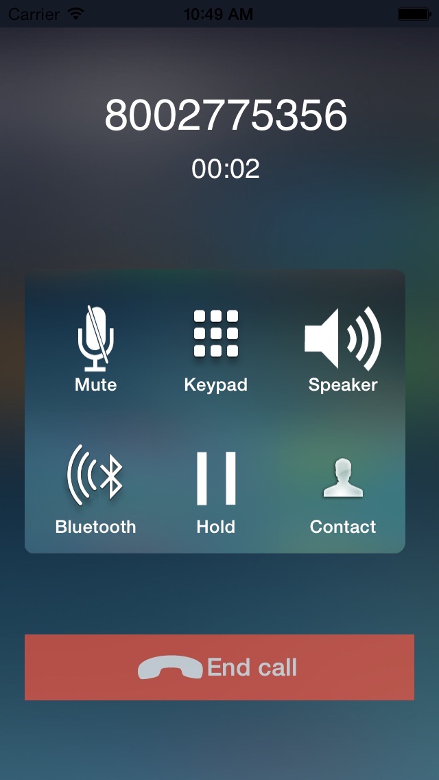 CallTime - Cheap US & Canada Phone Callのスクリーンショット2 CallTime - Cheap US & Canada Phone Callのスクリーンショット2