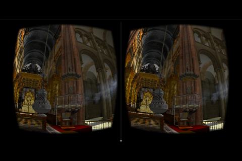 Botafumeiro virtual catedral de Santiago screenshot 2