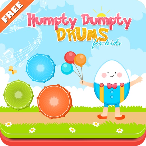 Humpty Dumpty Baby Drums - Kids Drum Set Game iOS App