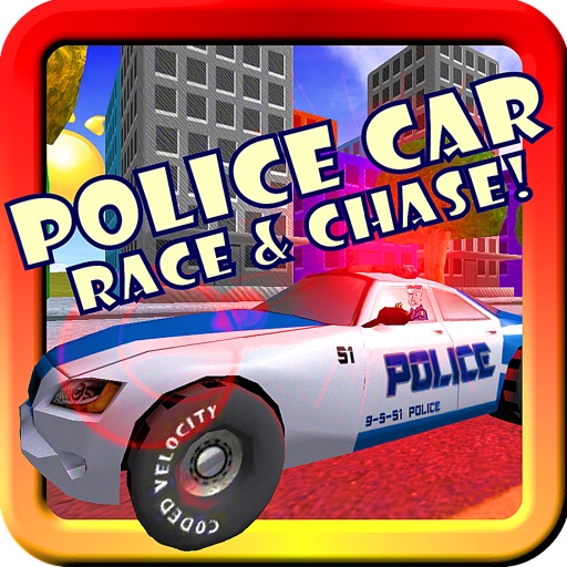 Police Car Race & Chase For Toddlers and Kids Icon