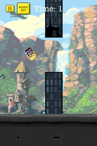 Flappy Smashy God- The Adventure of God of Thunder screenshot 3