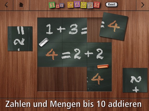 1st GAMES - Add numbers and amounts up to 10 HD puzzle for kids screenshot 3