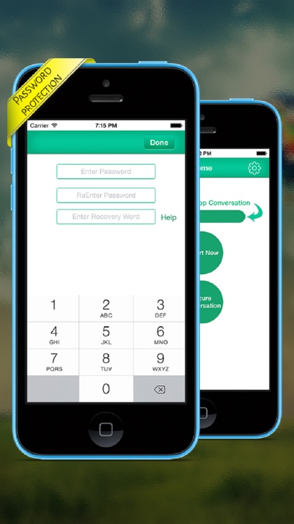 Passcode for messaging WT 's App - Protect your message within your device