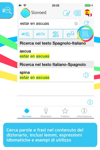 Diccionario Italiano - Español screenshot 2