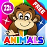 Get First Words School Adventure: Animals • Early Reading - Spelling, Letters and Alphabet Learning Game for Kids (Toddlers, Preschool and Kindergarten) by Abby Monkey® Lite for iOS, iPhone, iPad Aso Report