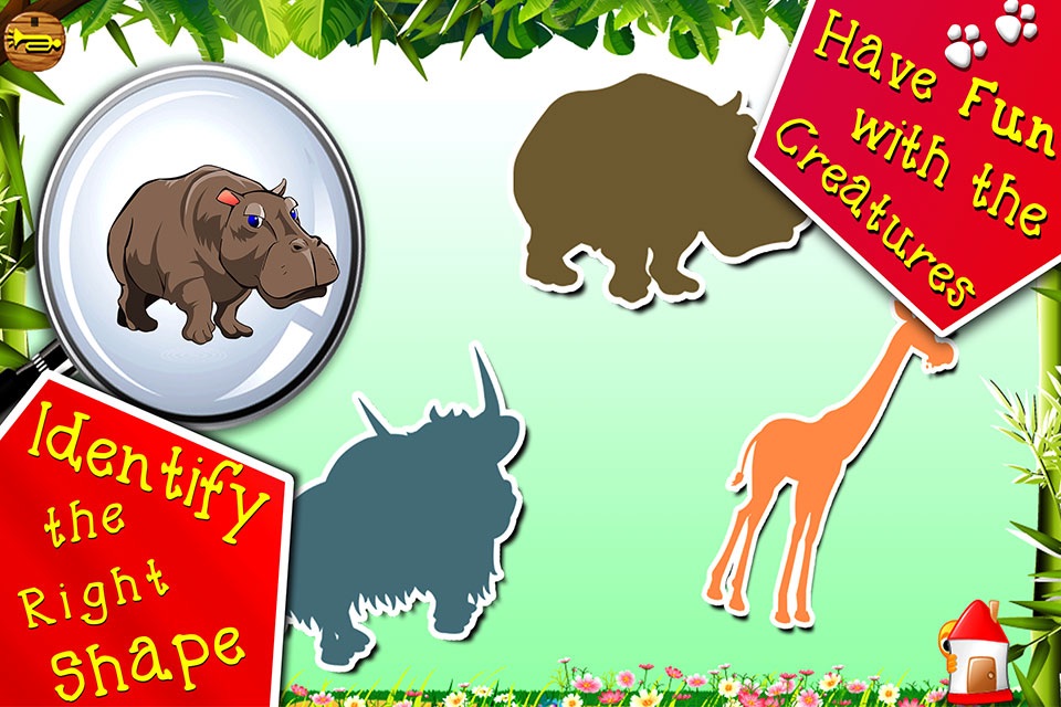 Jungle Safari Explorer – Interactive Learning Game To Recognize Animal And Bird Names And Shapes For Preschool Kindergarten Kids & Primary Grade School Children screenshot 4