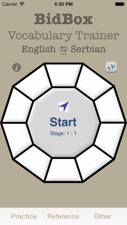 Vocabulary Trainer: English - Serbian