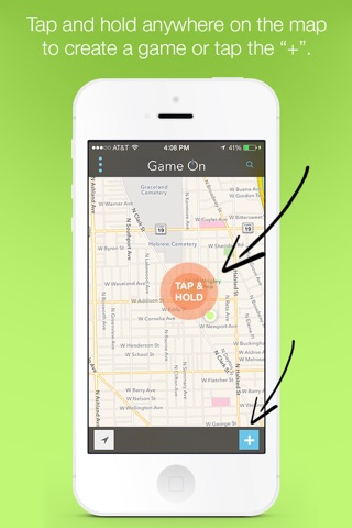 Game On - Pickup games - Find and Create screenshot 2
