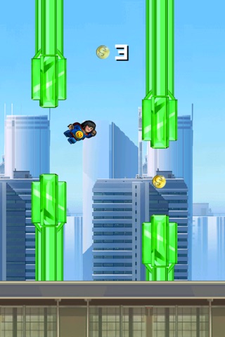 Super Flappy Justice League- Play Free Comic Hero Edition screenshot 4