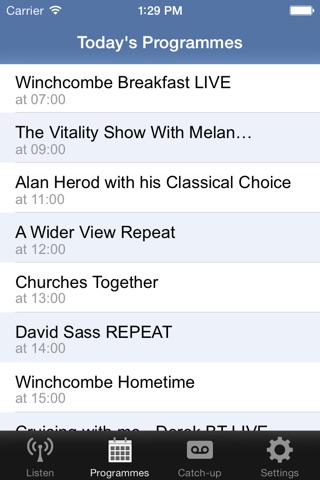 Radio Winchcombe screenshot 2