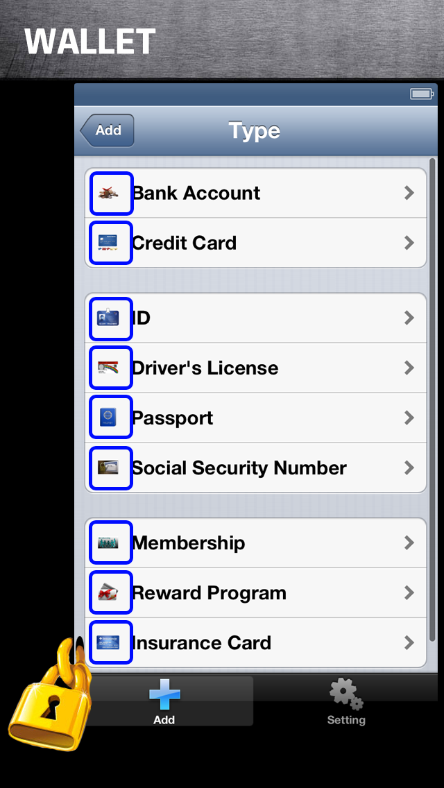 Safe Password free for iPhone Screenshot 4