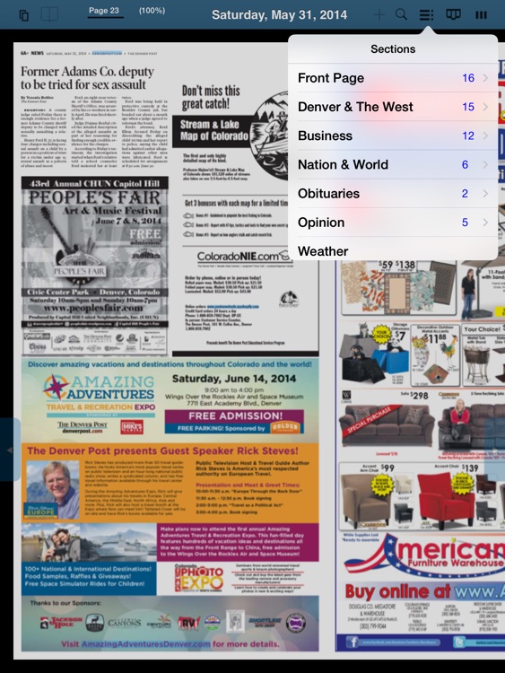 Denver Post Digital Replica Edition screenshot-4