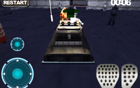 Zombie outbreak car parking 3D screenshot 2