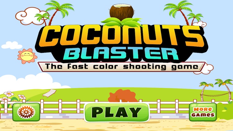 Coconuts blaster - The fast color shooting game - Free Edition