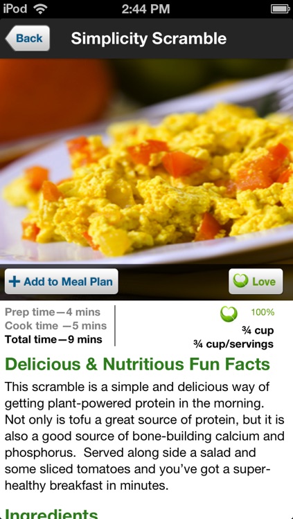 MettaMeals Plant-Based (Vegan, Vegetarian) Diet (Weight Loss) Meal Planning App