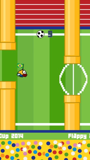 Flappy in Football cup 2014 Edition(圖4)-速報App