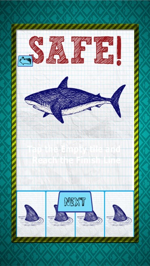 Stick-man Doodle Steps: Dont Step on The Shark Fins(圖1)-速報App