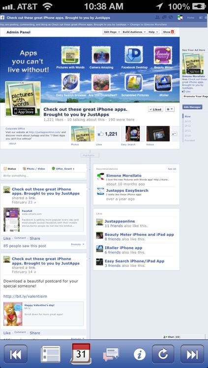 Facefull for facebook full site desktop version screenshot-4