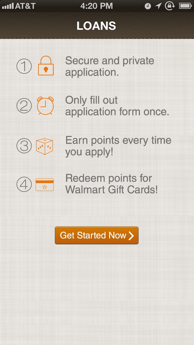 Tangerine Best Source for Personal Loans on the iPhone App