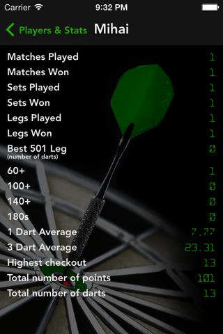 Darts Scorer Lite screenshot 3