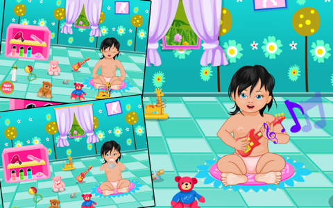 Take care for baby - Kids game screenshot 2