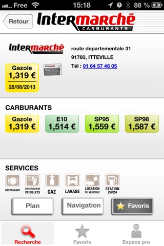 Intermarché Carburants screenshot 3