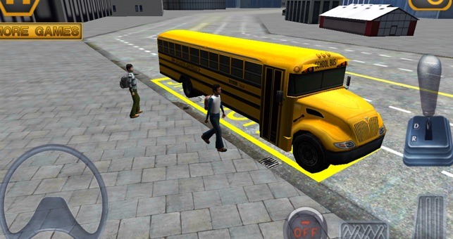 Schoolbus driving 3D simulator(圖2)-速報App