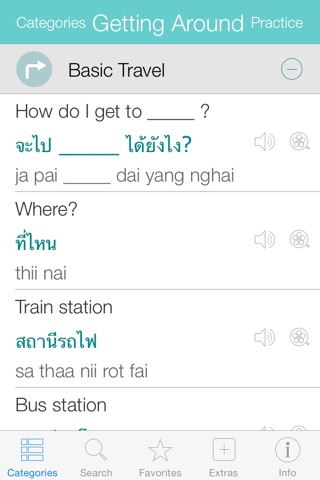 Thai Pretati - Translate, Learn and Speak Thai with Video screenshot 2