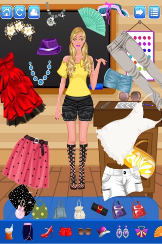 Schoolgirl Dress Up Game FREE for Young Girls and Teens screenshot 2