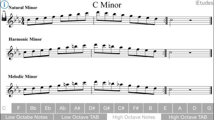 Minor Scales Guitar screenshot-3