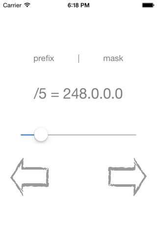 fast-mask - a simple network mask calculator screenshot 2