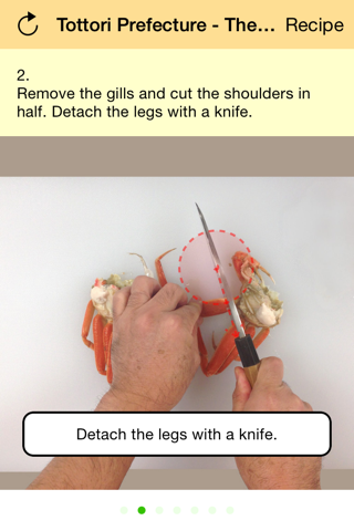 Tottori Prefecture - The Food Capital of Japan, “How to Prepare Oya-gani (Female snow crabs) screenshot 3