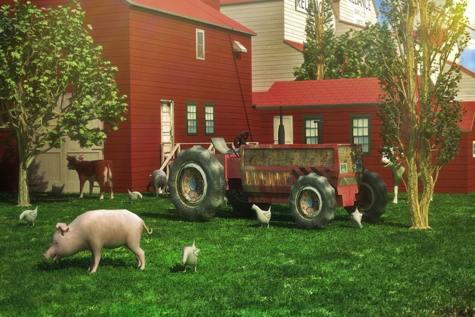 3D Tractor Parking Driving Simulator - Realistic Farm SIM screenshot 3