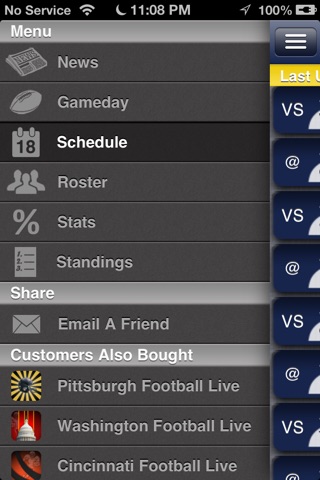 West Virginia Football Live screenshot 2