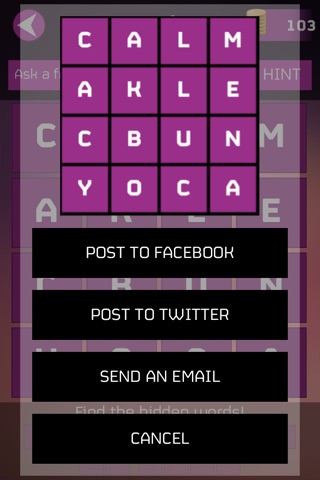 Word Search Board Puzzle - best word puzzle board game screenshot 3