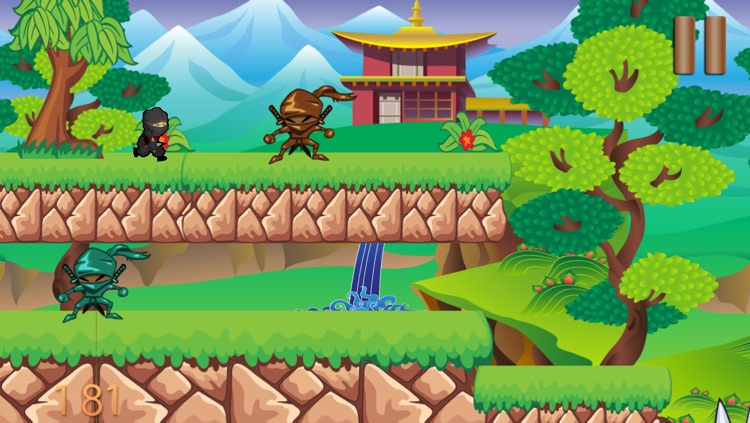 Ninja Shuriken Boy vs Samurai Block World Game screenshot-4