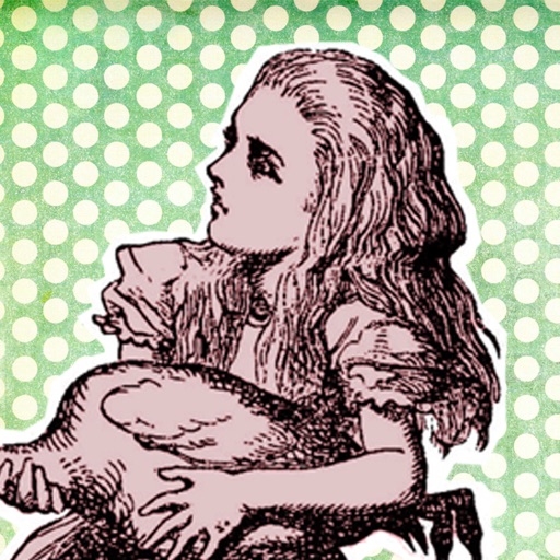 Alice in Wonderland Vintage Lenormand icon
