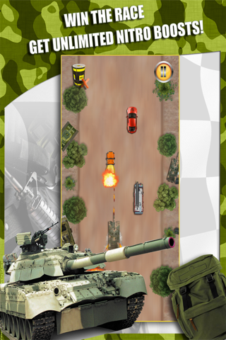 Army Battle Tank & Trucks Racing - Free Realistic Heavy Armor TT Cars Race Games screenshot 3