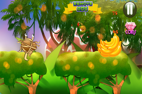 A Monster Meatballs Rush Fruit Dash Edition - FREE Adventure Game! screenshot 2