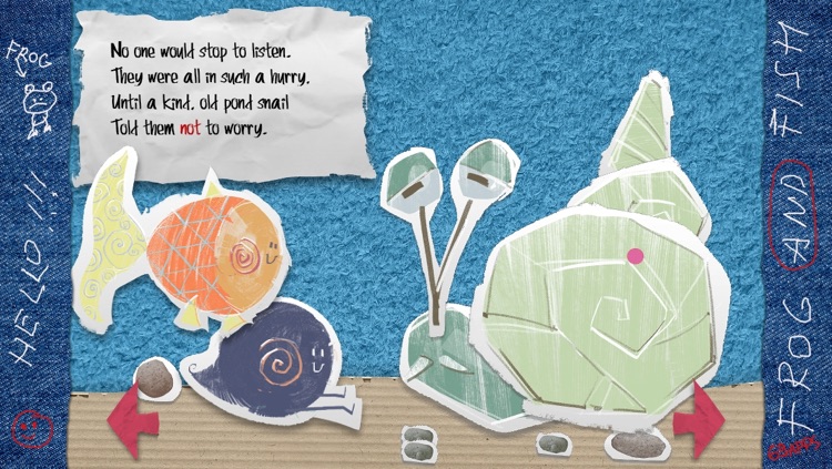 The Frog and Fish storybook - the interactive nursery rhyme for children