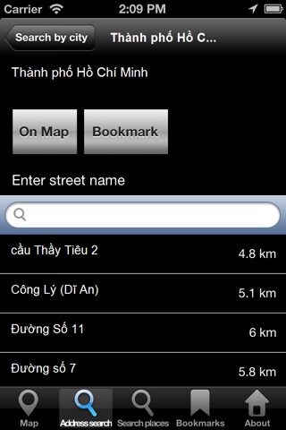Map Ho Chi Minh City, Viet Nam: City Navigator Maps screenshot 4