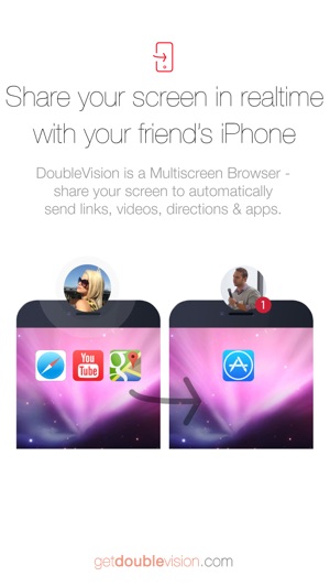 DoubleVision - Sync Screen with Computer & other iPhones in (圖1)-速報App