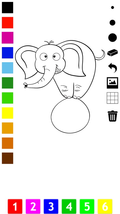 Circus Coloring Book for Children: Learn to color the world of the circus for kindergarten and pre-school